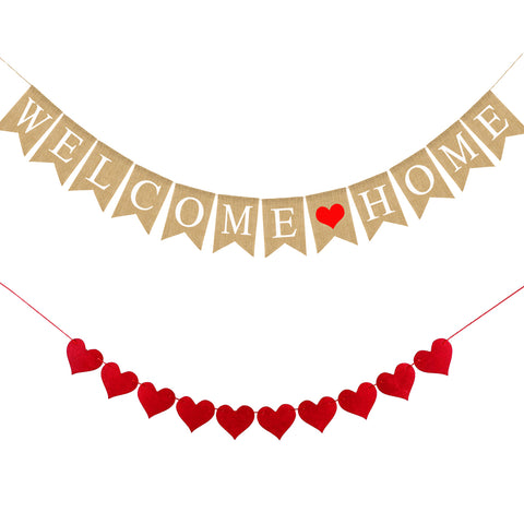 Welcome Home Banner Welcome Home Sign Welcome Home Decorations