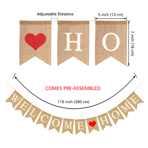 Welcome Home Banner Welcome Home Sign Welcome Home Decorations