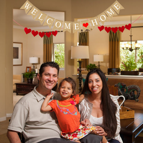 Welcome Home Banner Welcome Home Sign Welcome Home Decorations